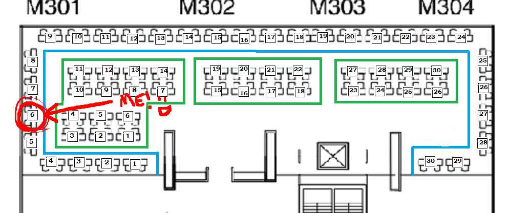 Aa Seating Chart